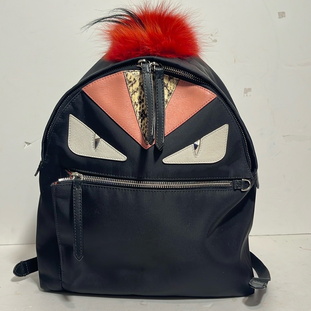 Fendi Monster Backpack- Authentic